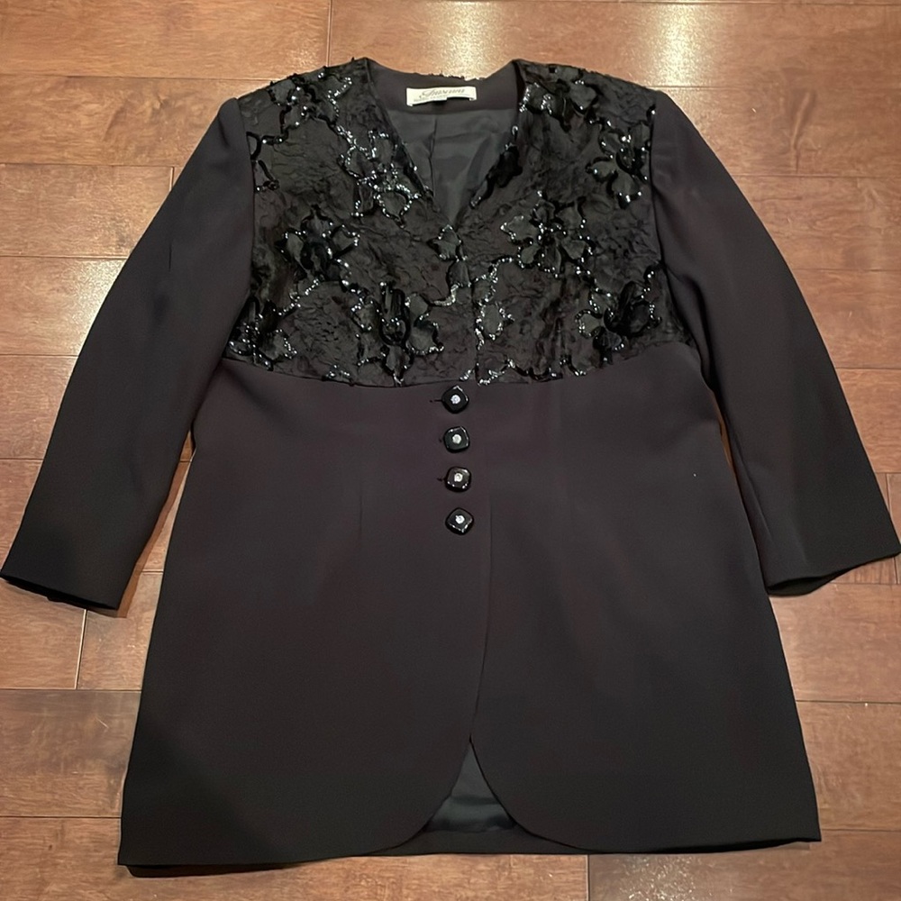 Frascara Long Black jacket